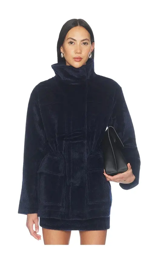 Apparis Edie Faux Pony Parka Jacket