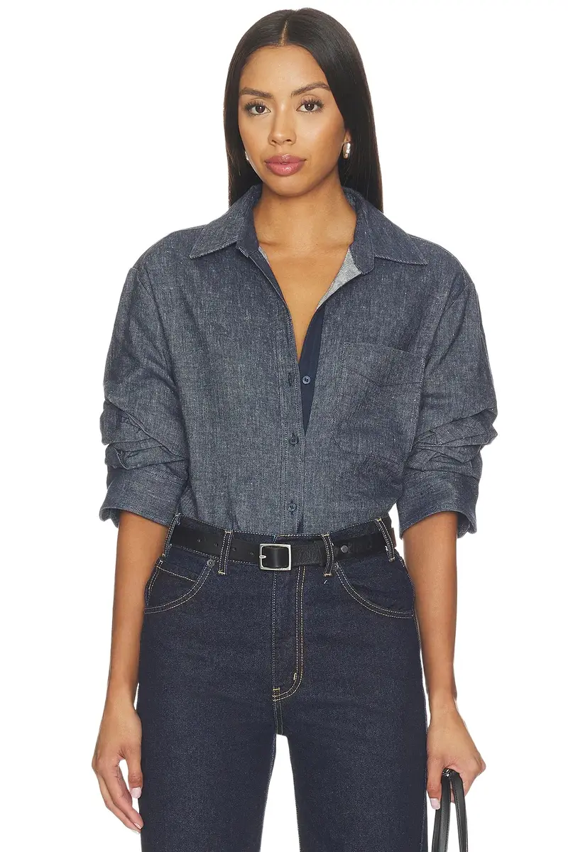 BROCHU WALKER Pia Denim Shirt