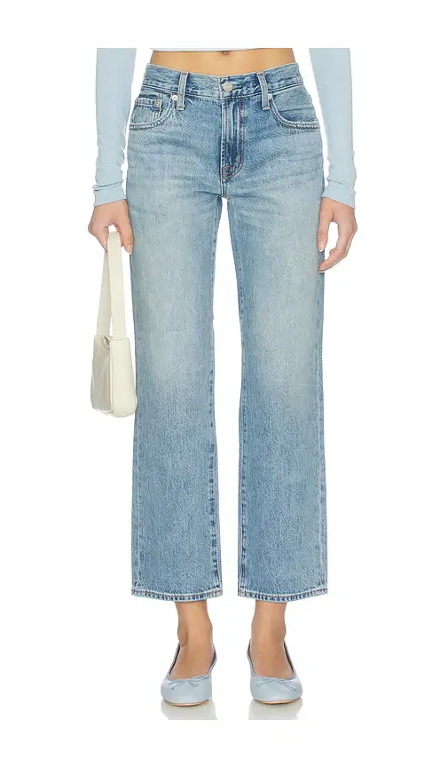 Pistola Issa Mid Rise Relaxed Ankle Straight Jeans | Thumbnail 2 Pistola Issa Mid Rise Relaxed Ankle Straight Jeans | Thumbnail 2