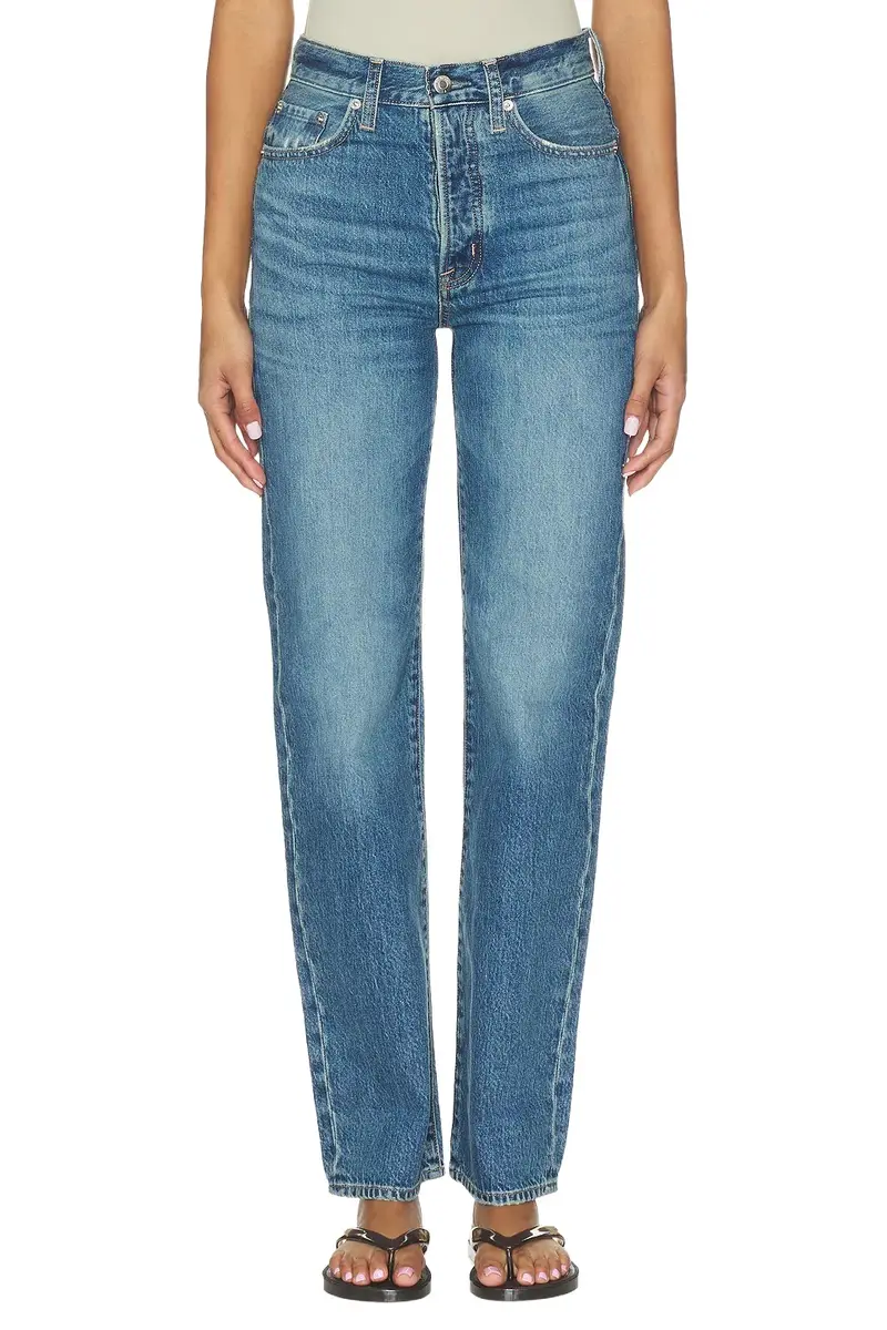 Cassie Super High Rise Straight Jeans Cassie Super High Rise Straight Jeans