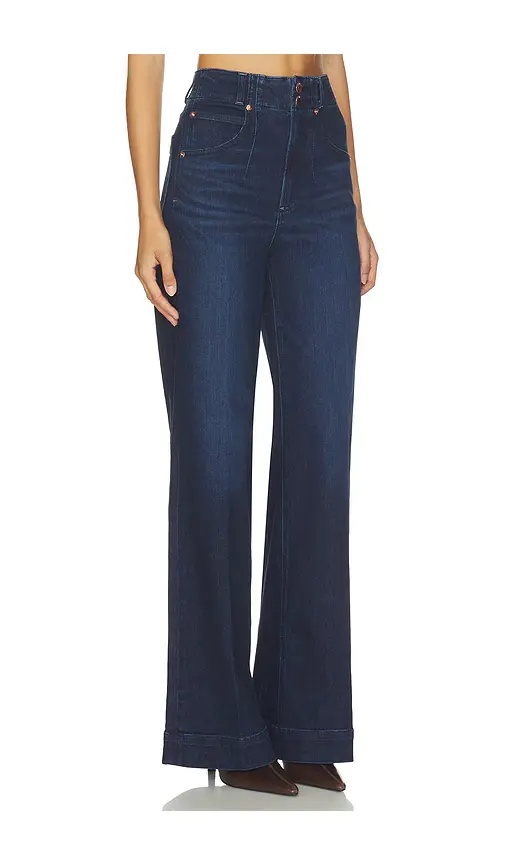 Pistola Lana Double Button Wide Leg Jeans | Thumbnail 2 Pistola Lana Double Button Wide Leg Jeans | Thumbnail 2