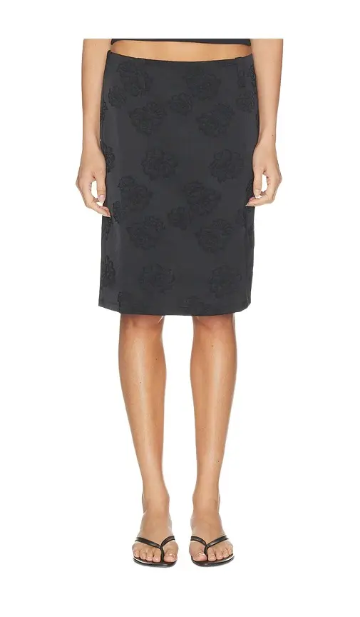 LIONESS Play On Midi Skirt