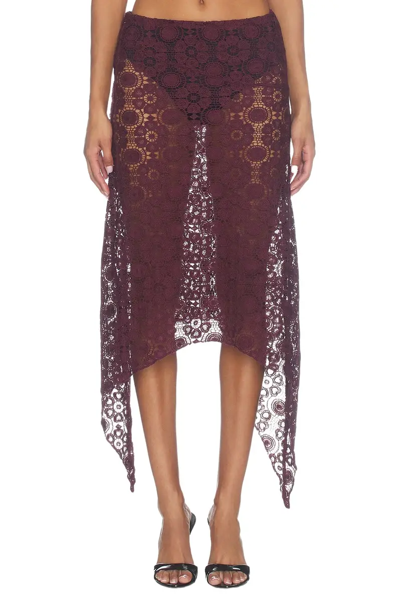 Trophy Lace Midi Skirt Trophy Lace Midi Skirt