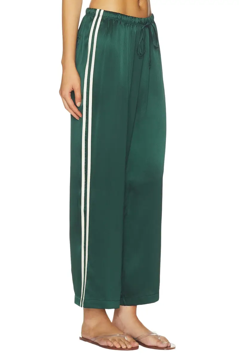 The Silk Stripe Crop Pant The Silk Stripe Crop Pant