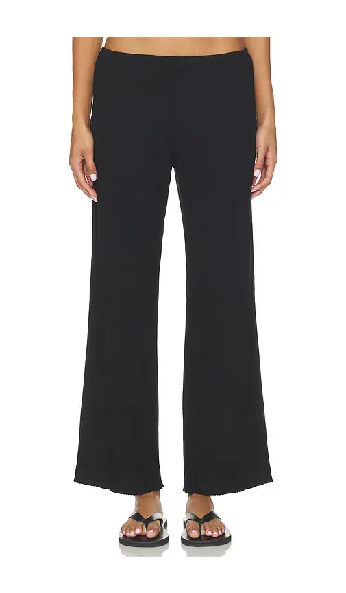 DONNI. The Baby Rib Scallop Pant | Thumbnail 2 DONNI. The Baby Rib Scallop Pant | Thumbnail 2