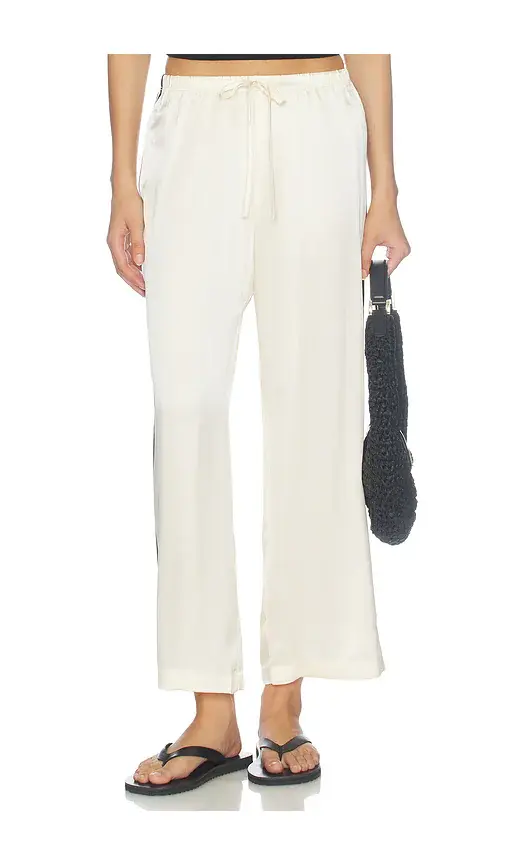 DONNI. The Silk Stripe Crop Pant | Thumbnail 2 DONNI. The Silk Stripe Crop Pant | Thumbnail 2