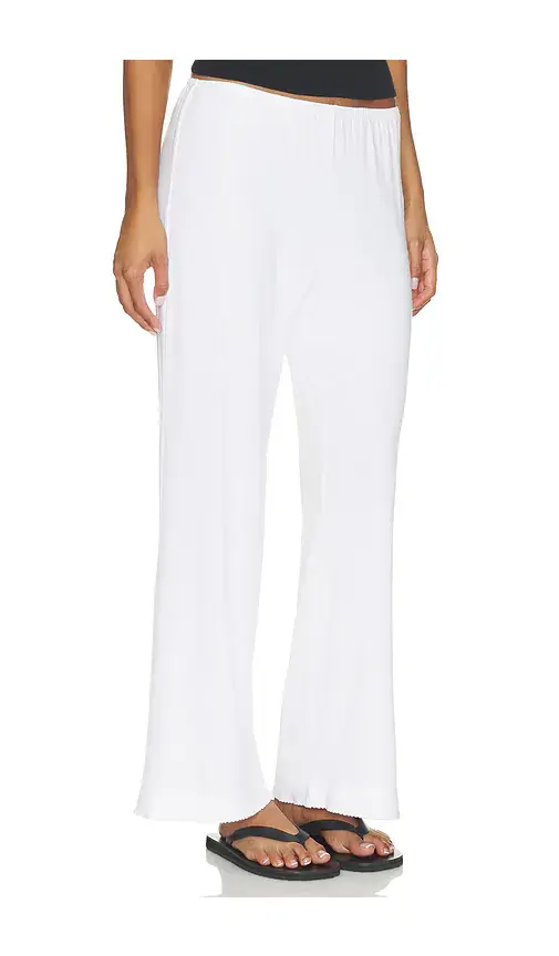 DONNI. The Baby Rib Scallop Simple Pant | Thumbnail 2 DONNI. The Baby Rib Scallop Simple Pant | Thumbnail 2