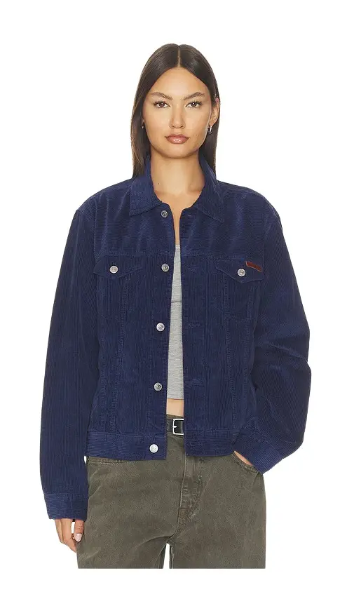Washed Corduroy Trucker Jacket Washed Corduroy Trucker Jacket