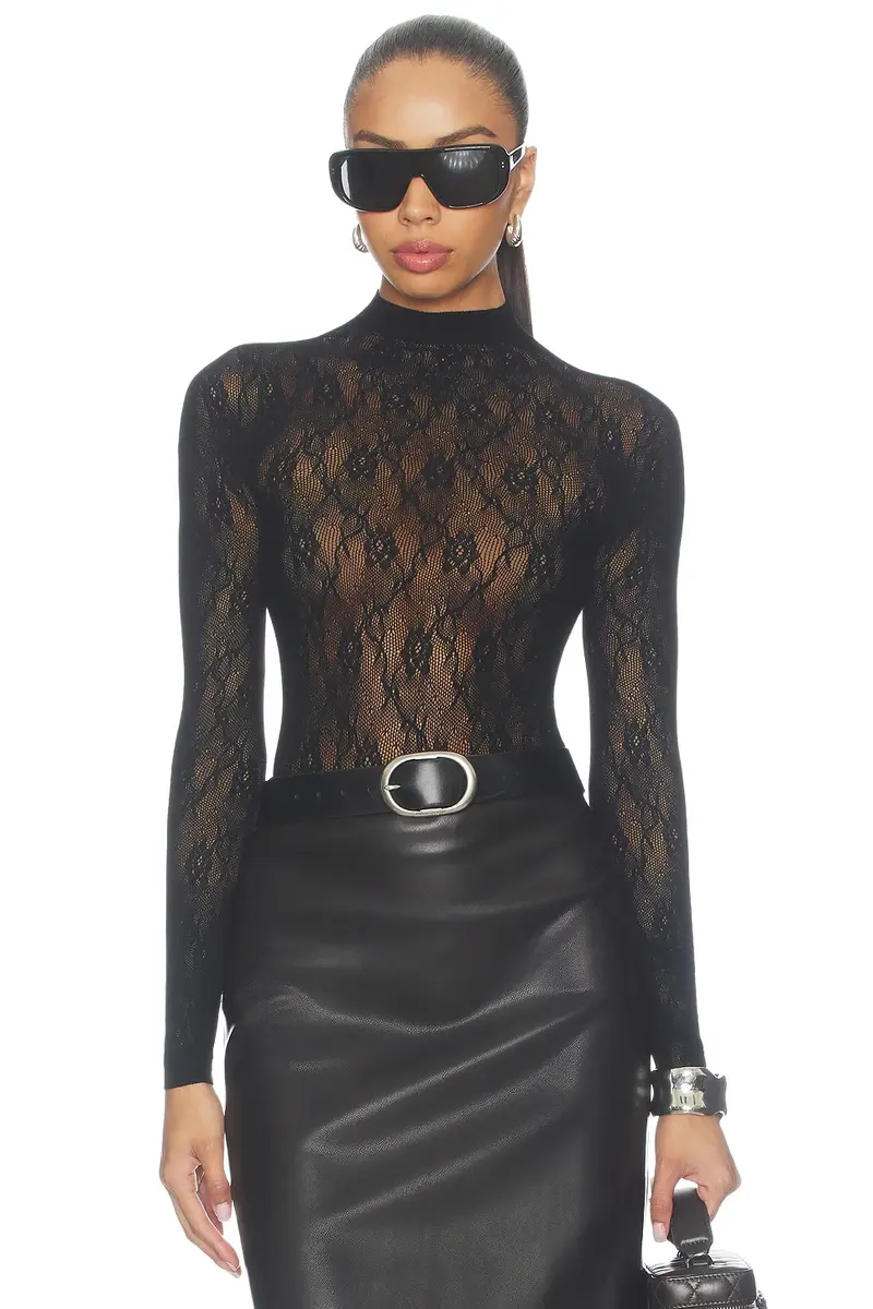 Nova Lace Long Sleeve Top