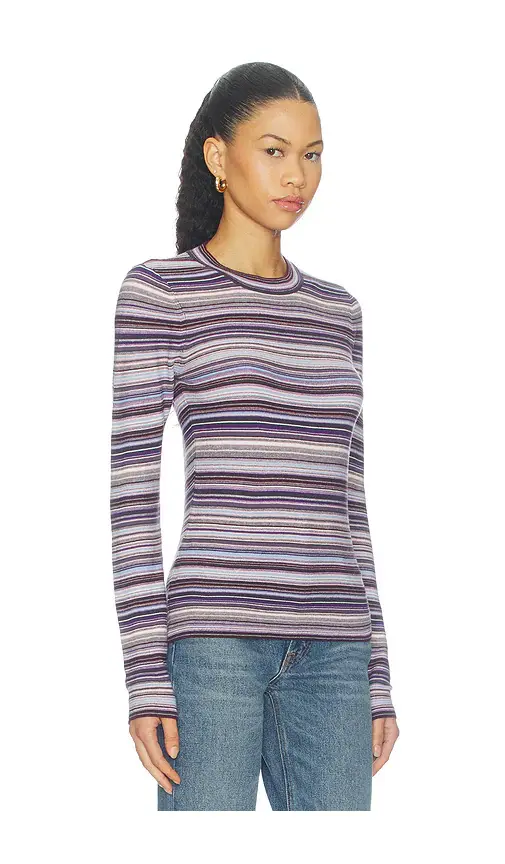 Pistola Madison Long Sleeve Crew Neck Sweater Tee | Thumbnail 2 Pistola Madison Long Sleeve Crew Neck Sweater Tee | Thumbnail 2