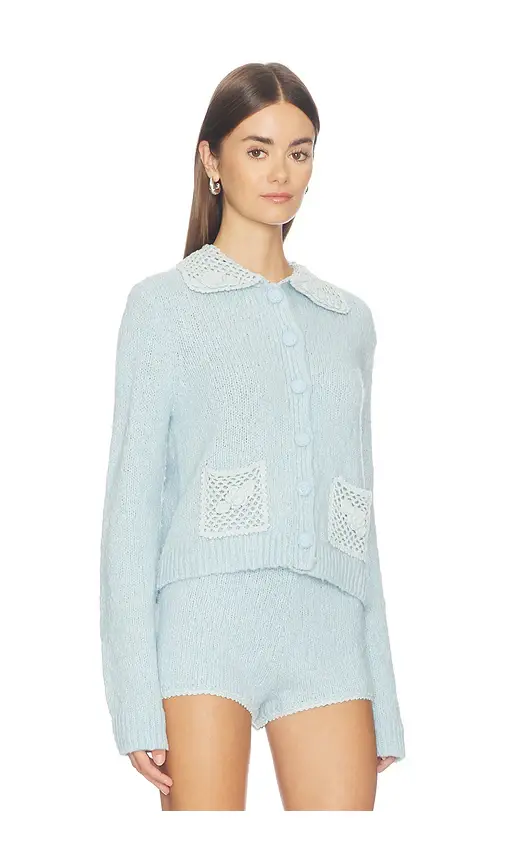 Stone Cold Fox x REVOLVE Adalene Crochet Collar Cardigan | Thumbnail 2 Stone Cold Fox x REVOLVE Adalene Crochet Collar Cardigan | Thumbnail 2