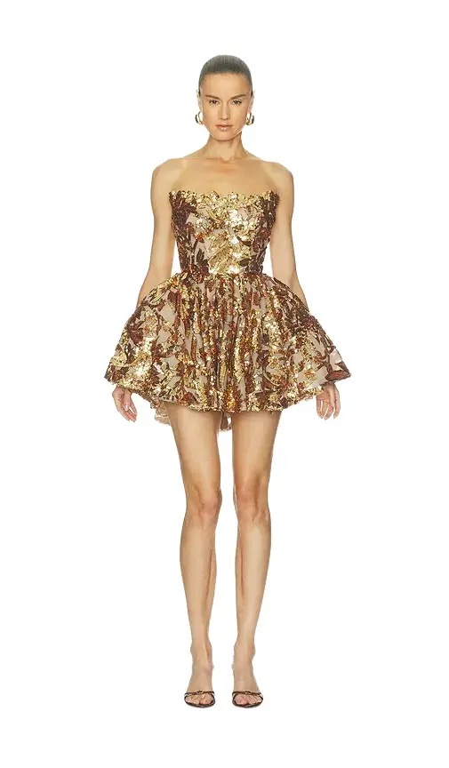 Strapless Sequin Mini Dress Strapless Sequin Mini Dress