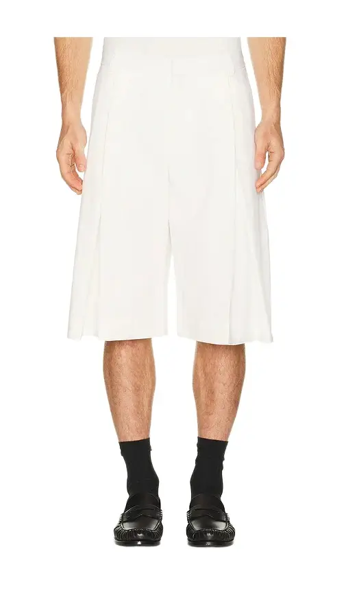 Casablanca Pleated Baggy Shorts