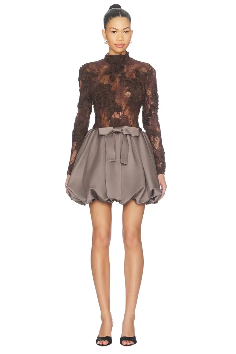 Aknvas Jette Lace Cocktail Dress