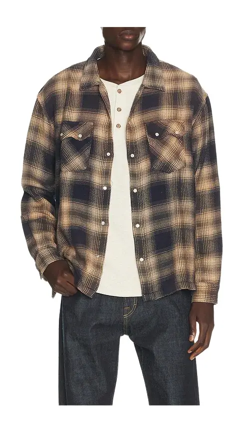 Boxy Western Long Sleeve Shirt Boxy Western Long Sleeve Shirt