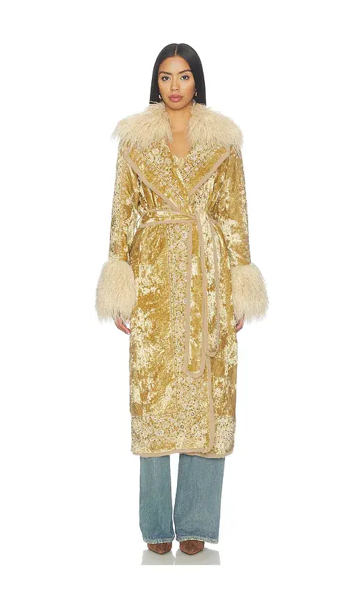 Free People Pyre Embellished Duster Coat | Thumbnail 2