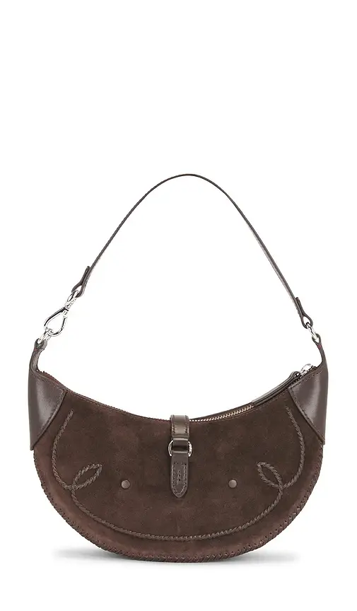 Polo Ralph Lauren Suede Leather Shoulder Bag | Thumbnail 2