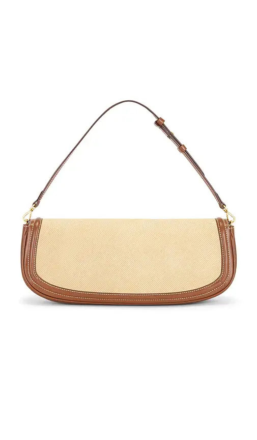 Polo Ralph Lauren Twill Suede Leather Clutch | Thumbnail 2 Polo Ralph Lauren Twill Suede Leather Clutch | Thumbnail 2