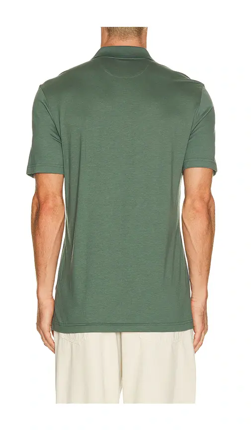 Faherty Short Sleeve Movement Pique Polo | Thumbnail 2 Faherty Short Sleeve Movement Pique Polo | Thumbnail 2