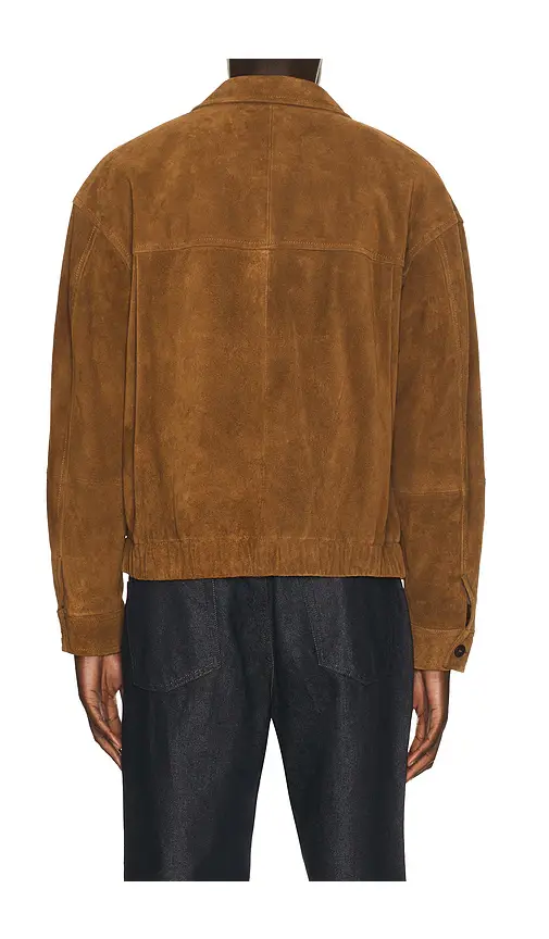LE 17 SEPTEMBRE Cow Suede Zip Blouson | Thumbnail 2