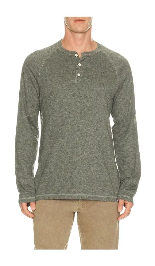 Faherty Long Sleeve Cloud Henley