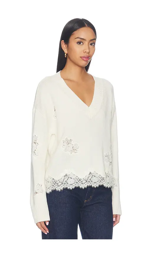 LoveShackFancy Ardena Sweater | Thumbnail 2 LoveShackFancy Ardena Sweater | Thumbnail 2
