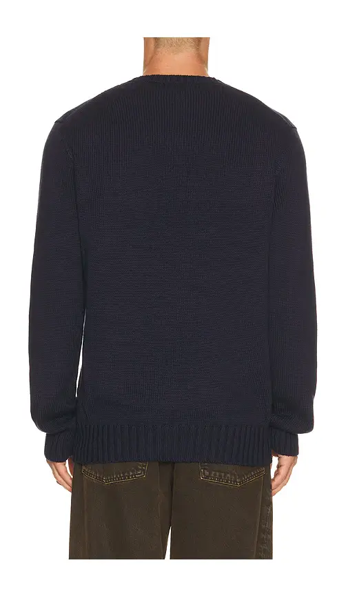 Polo Ralph Lauren Roving Cotton USA Flag Crewneck Sweater | Thumbnail 2 Polo Ralph Lauren Roving Cotton USA Flag Crewneck Sweater | Thumbnail 2