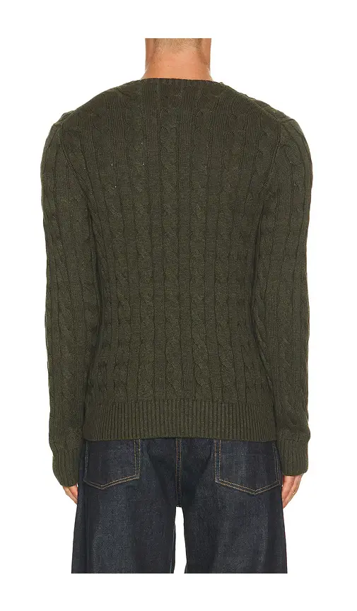 Polo Ralph Lauren Cotton Cable Knit Crewneck Sweater | Thumbnail 2