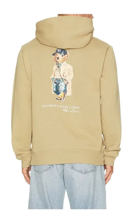 Polo Ralph Lauren Seasonal Fleece Polo RL Novelty Litchfield Bear Hoodie