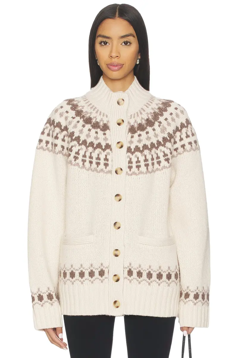 Jen Fair Isle Cardigan