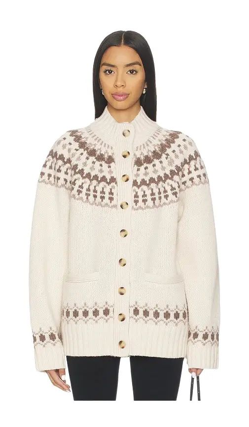 Jen Fair Isle Cardigan Jen Fair Isle Cardigan