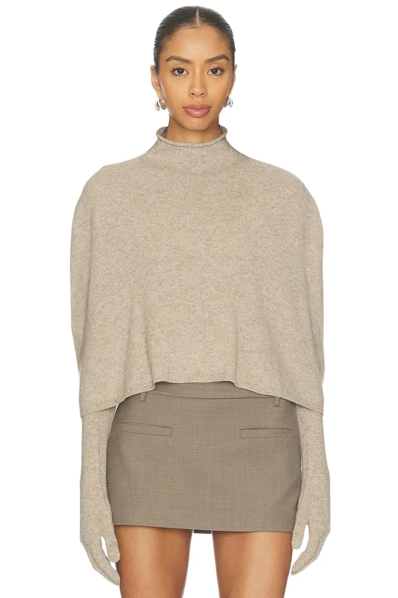 EAVES Miyah Knit Cape