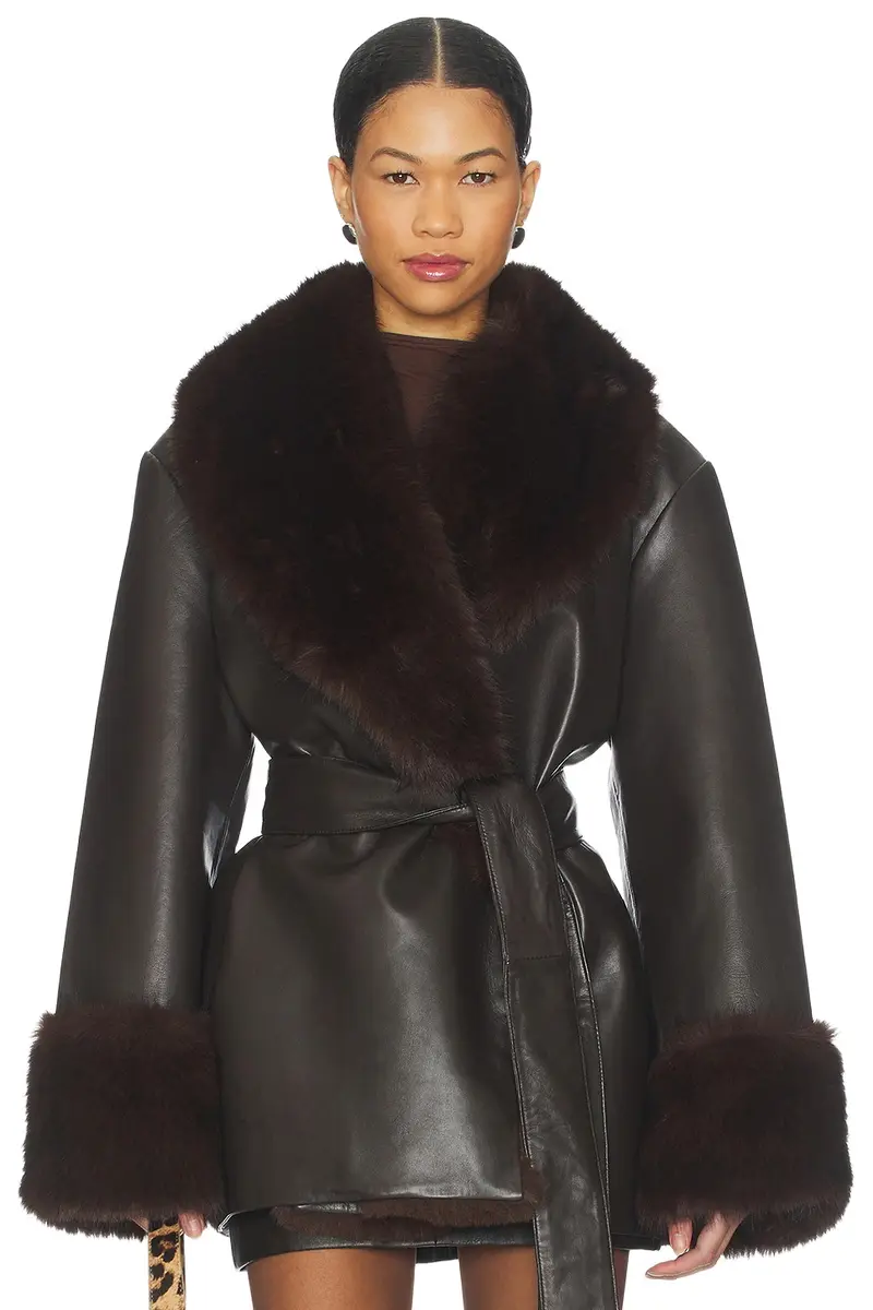 Daly Leather Coat Daly Leather Coat