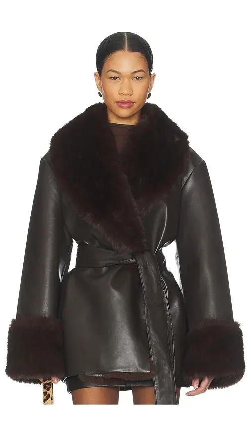 Daly Leather Coat Daly Leather Coat