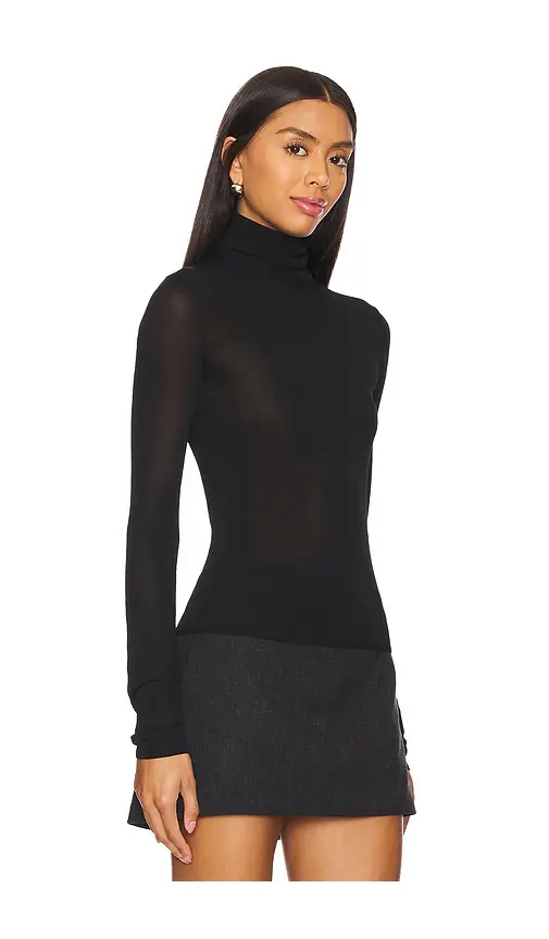 EAVES Alexander Sheer Turtleneck Sweater | Thumbnail 2 EAVES Alexander Sheer Turtleneck Sweater | Thumbnail 2