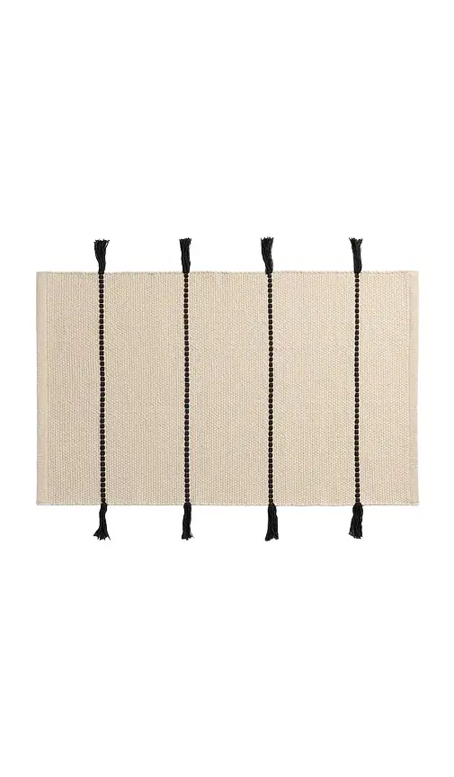 Organic Tassel Bath Tub Mat