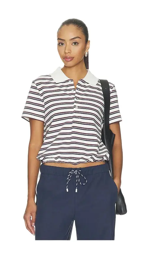 Sophie Cropped Polo Shirt Sophie Cropped Polo Shirt
