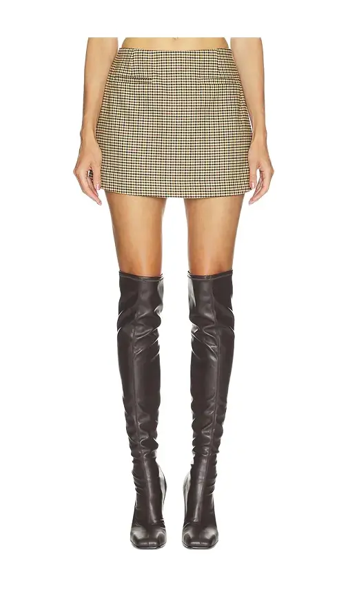 Check Mini Skort