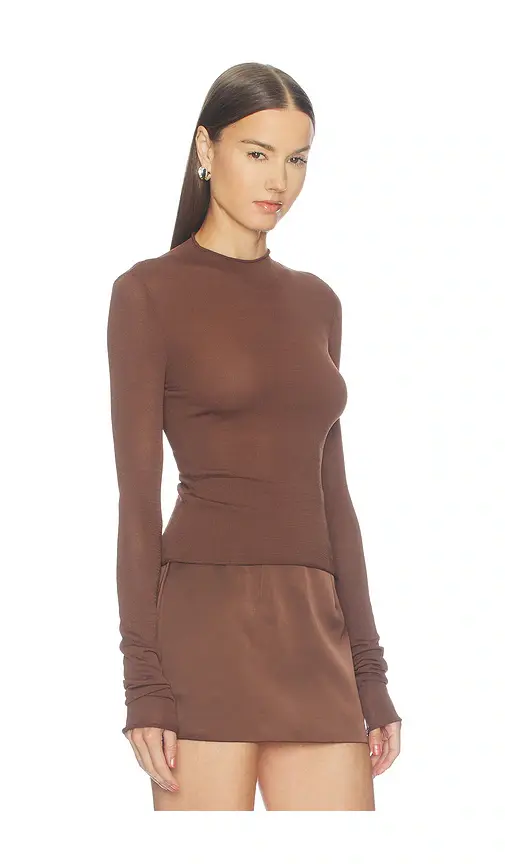 Camila Coelho Pauline Mock Neck Sweater | Thumbnail 2 Camila Coelho Pauline Mock Neck Sweater | Thumbnail 2