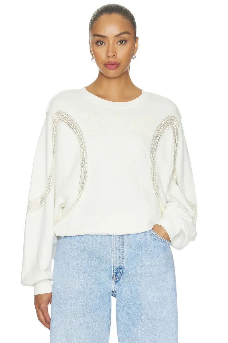 Love Lace Sweatshirt