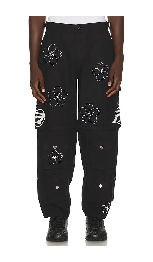 Ryoko Rain Convertible Quilted Cargo Pants | Thumbnail 2 Ryoko Rain Convertible Quilted Cargo Pants | Thumbnail 2