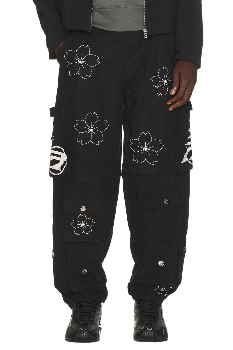 Convertible Quilted Cargo Pants Convertible Quilted Cargo Pants