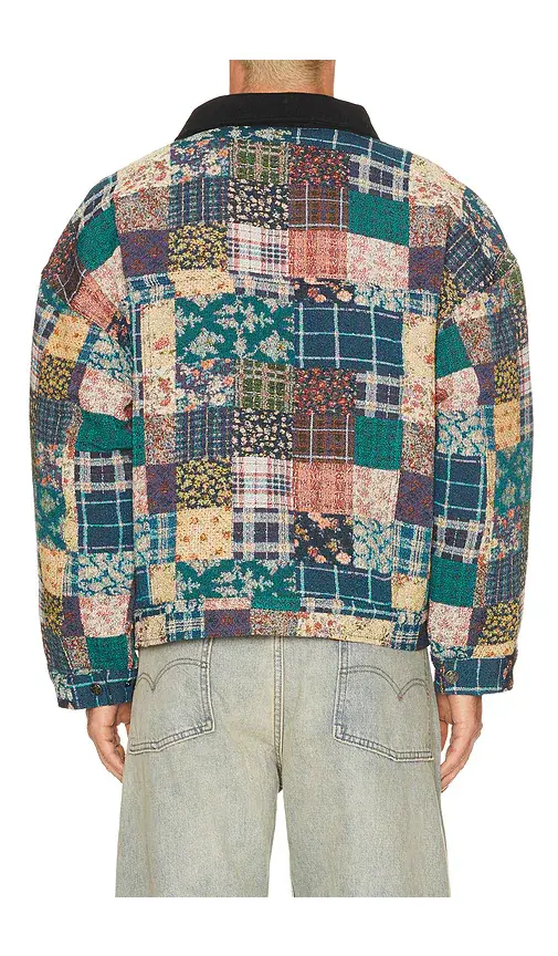 Ryoko Rain Quilted Tapestry Work Jacket | Thumbnail 2 Ryoko Rain Quilted Tapestry Work Jacket | Thumbnail 2