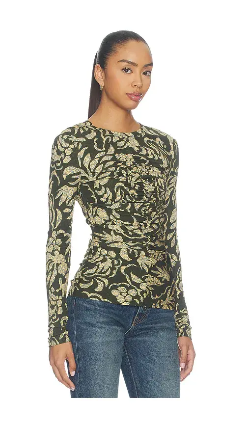 Ulla Johnson Asha Longsleeve Jersey Top | Thumbnail 2 Ulla Johnson Asha Longsleeve Jersey Top | Thumbnail 2
