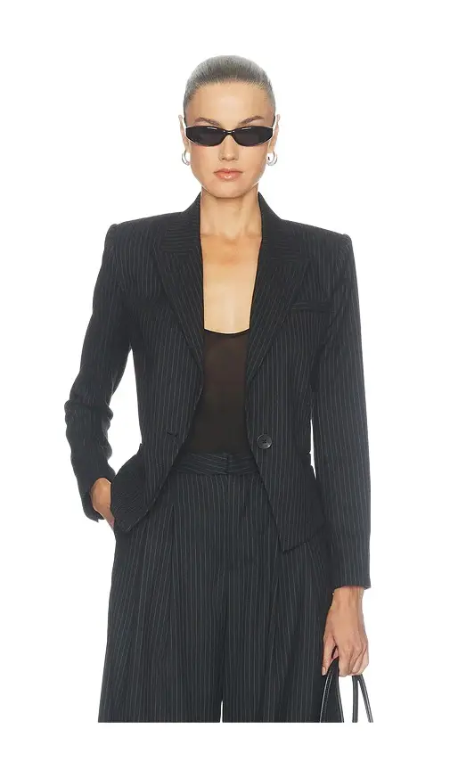 Misa Short Single Button Blazer Misa Short Single Button Blazer