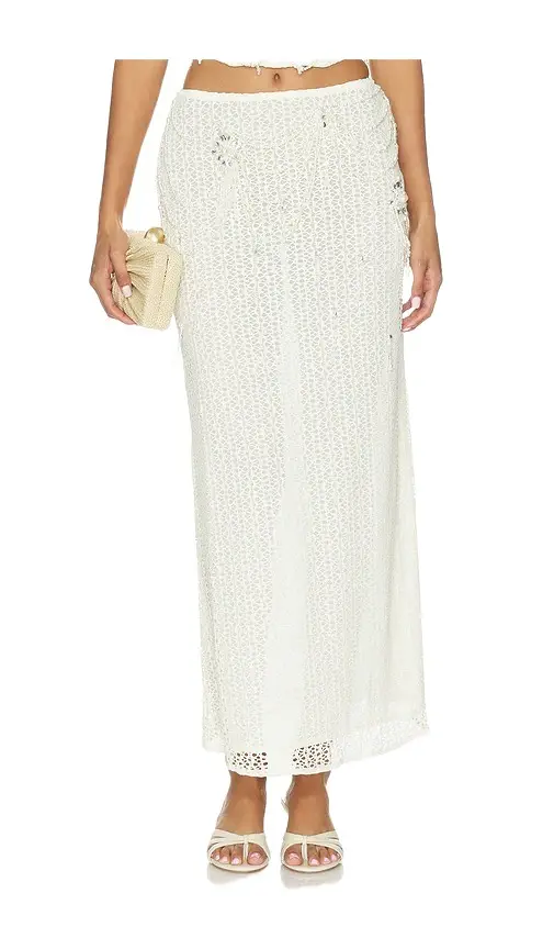 Pearl Mesh Long Skirt Pearl Mesh Long Skirt