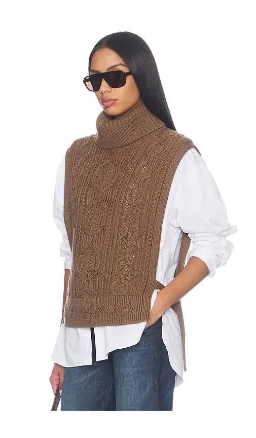 Veronica Beard Bentleigh Knit Vest