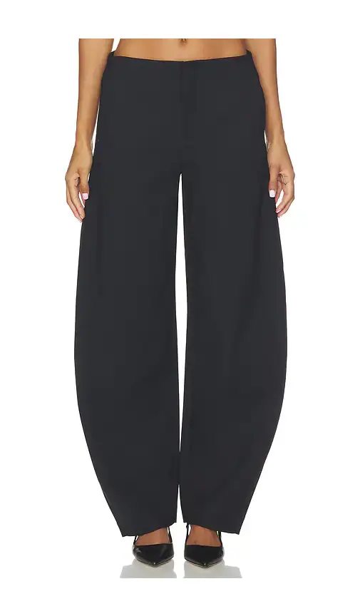 EAVES Low Rise Mai Sculptural Compact Suiting Pant | Thumbnail 2 EAVES Low Rise Mai Sculptural Compact Suiting Pant | Thumbnail 2