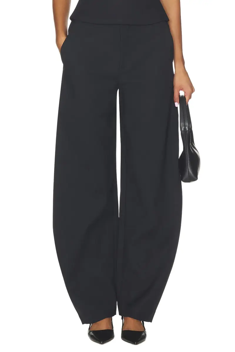 Low Rise Mai Sculptural Compact Suiting Pant