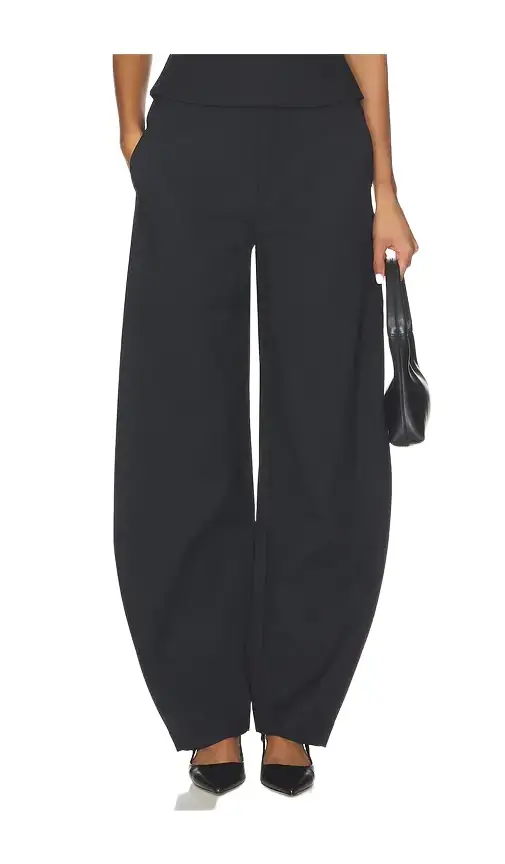 Low Rise Mai Sculptural Compact Suiting Pant
